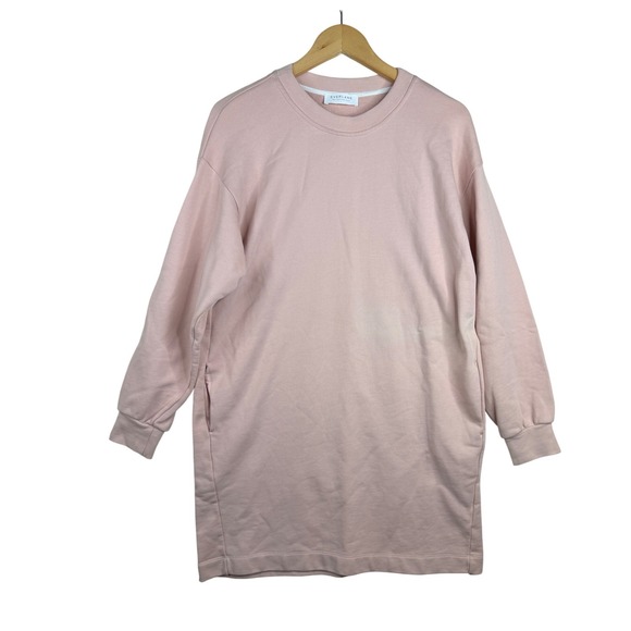 Everlane Dresses & Skirts - Everlane Long Sleeve Sweater Dress size Large‎ Pink